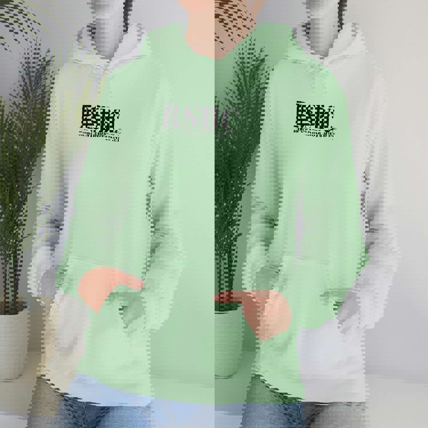 RSBC Unisex Heavy Blend Hoodie - Plush Comfort in Mint