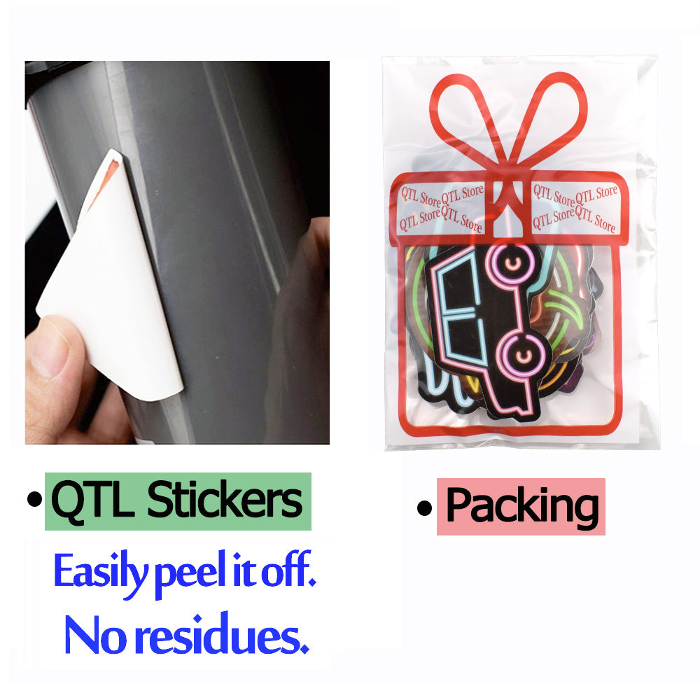 Durable Waterproof Vinyl Stickers for Decorative Use