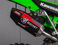 Chubby Pitbike Exhaust Replacement Decals Set