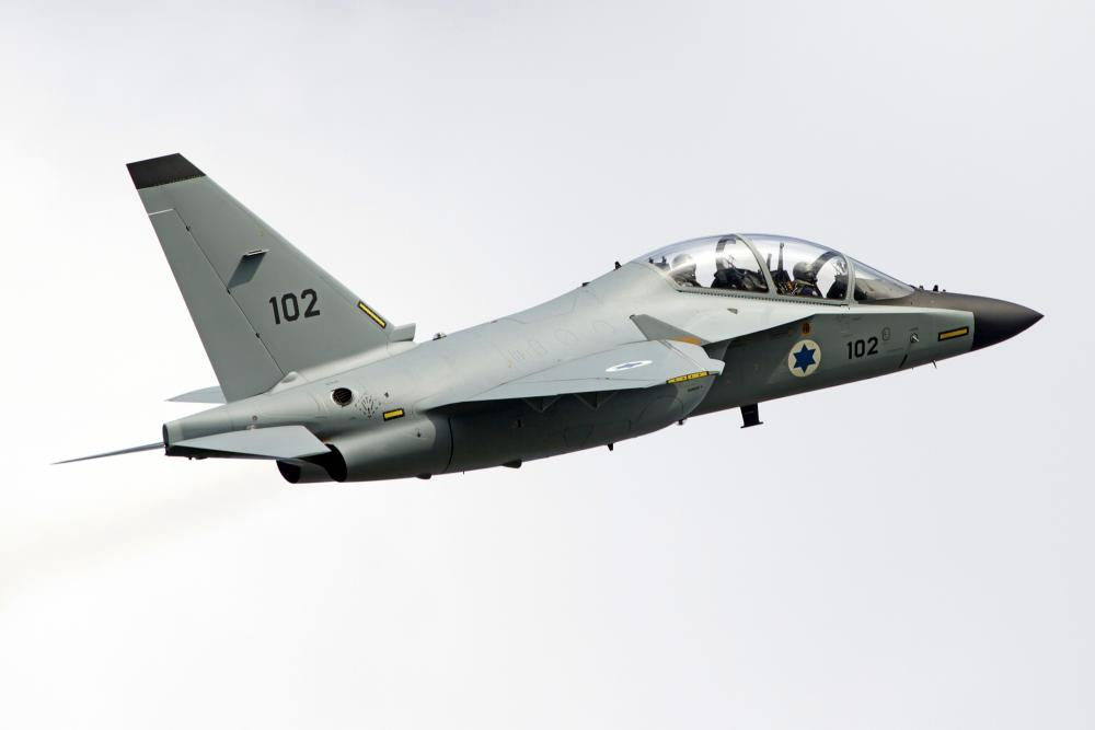 Alenia Aermacchi M-346 Master In-Flight Vinyl Wall Decal