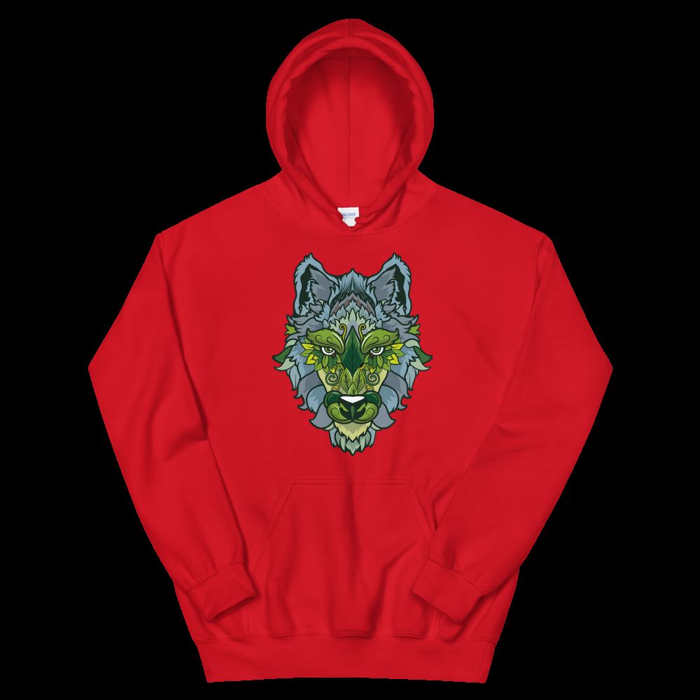 Cozy Wolf-Themed Hoodie for Comfort and Style