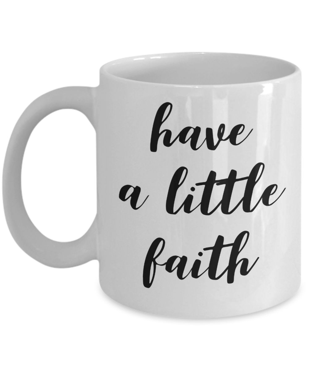 Faith-Inspired Ceramic Mug for Coffee Lovers