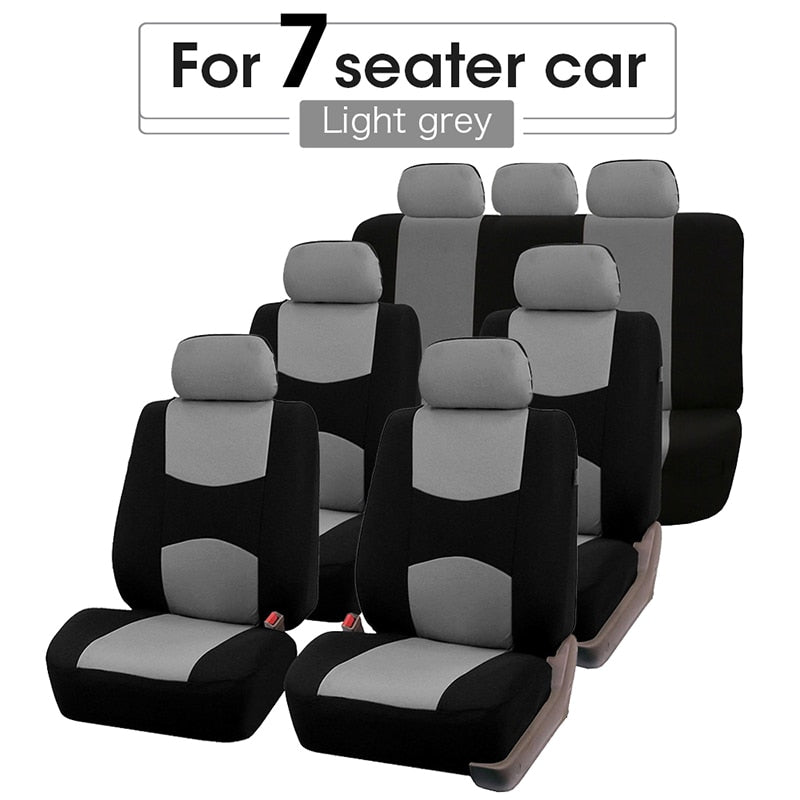 Universal Car Seat Cover Set for Chevrolet Onix, Hyundai HB20, and Other Cars