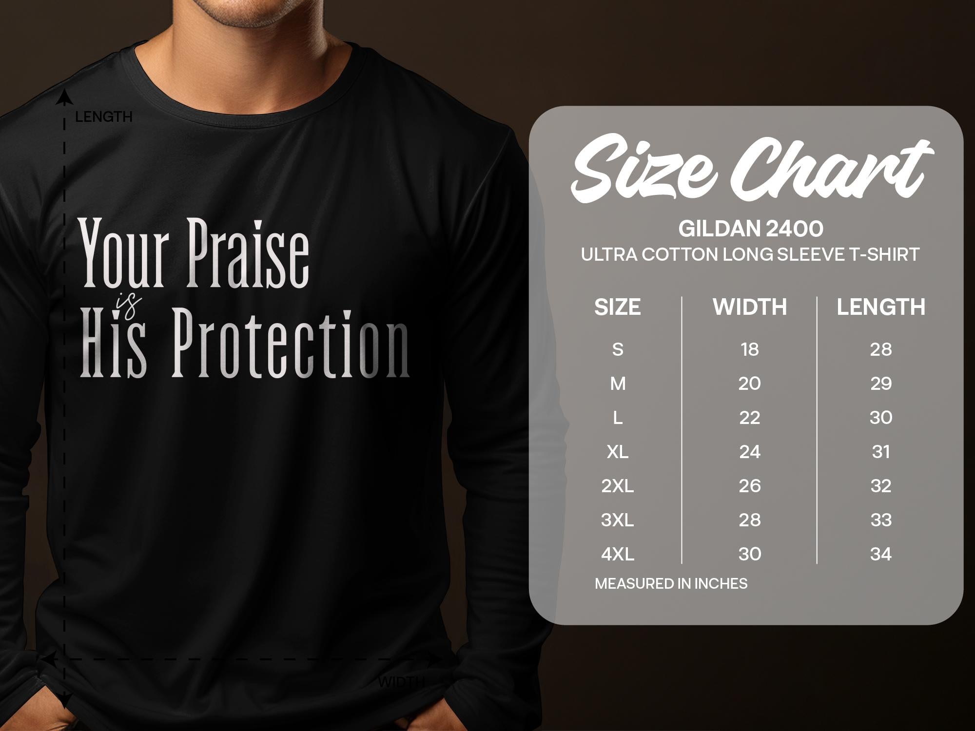 Faith-Inspired Clothing - Praise is His Protection, Unisex Christian Apparel