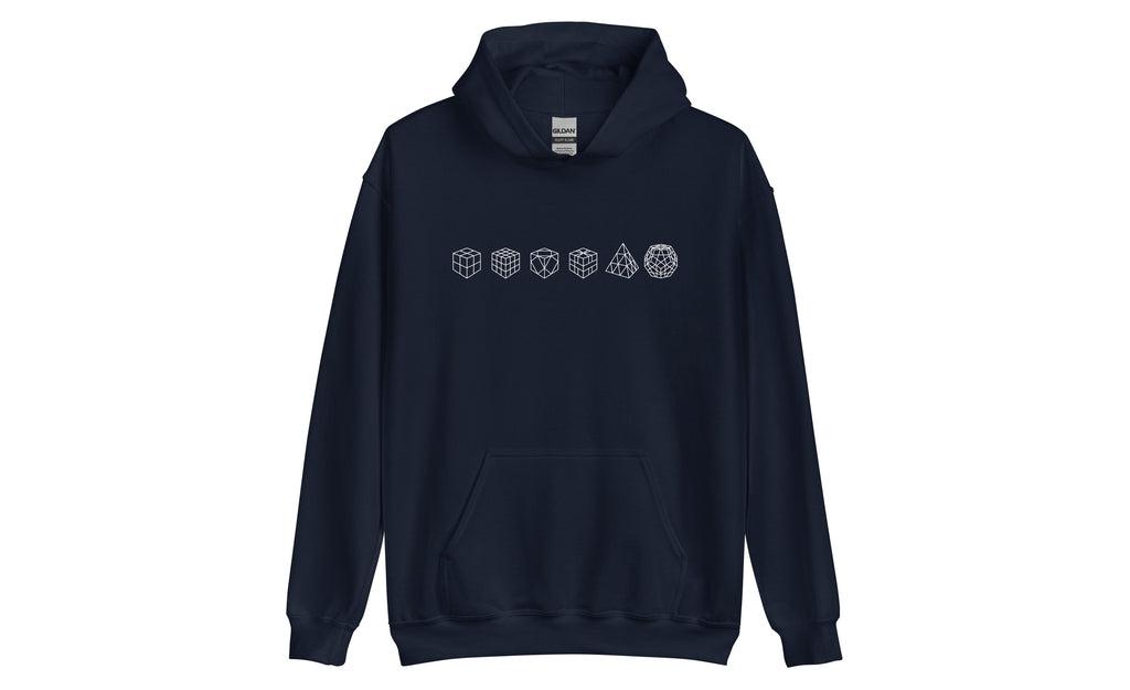 Cozy Rubik's Cube-Inspired Hoodie