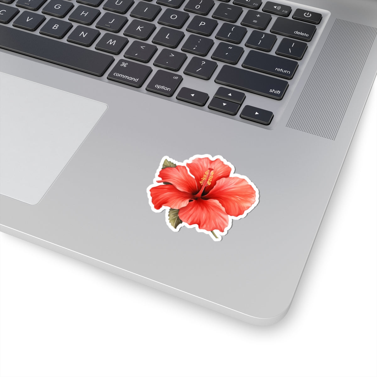 Hibiscus Flower Vinyl Sticker Decal - Waterproof & Reusable for Multiple Surfaces