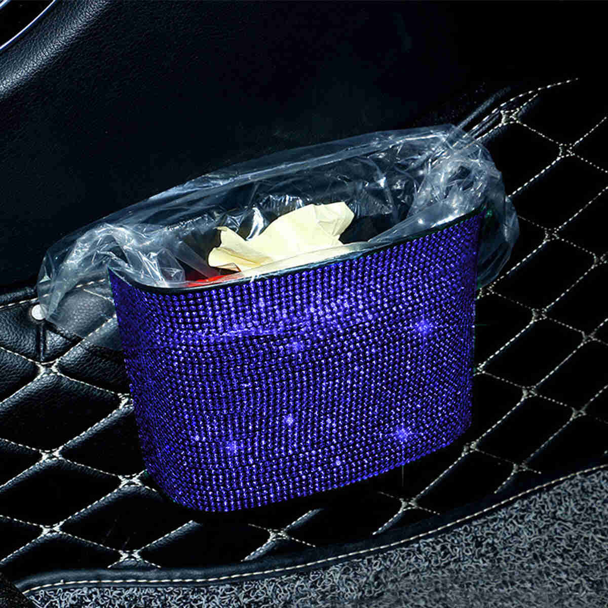 Luxury Sparkling Diamond Car Steering Wheel Cover