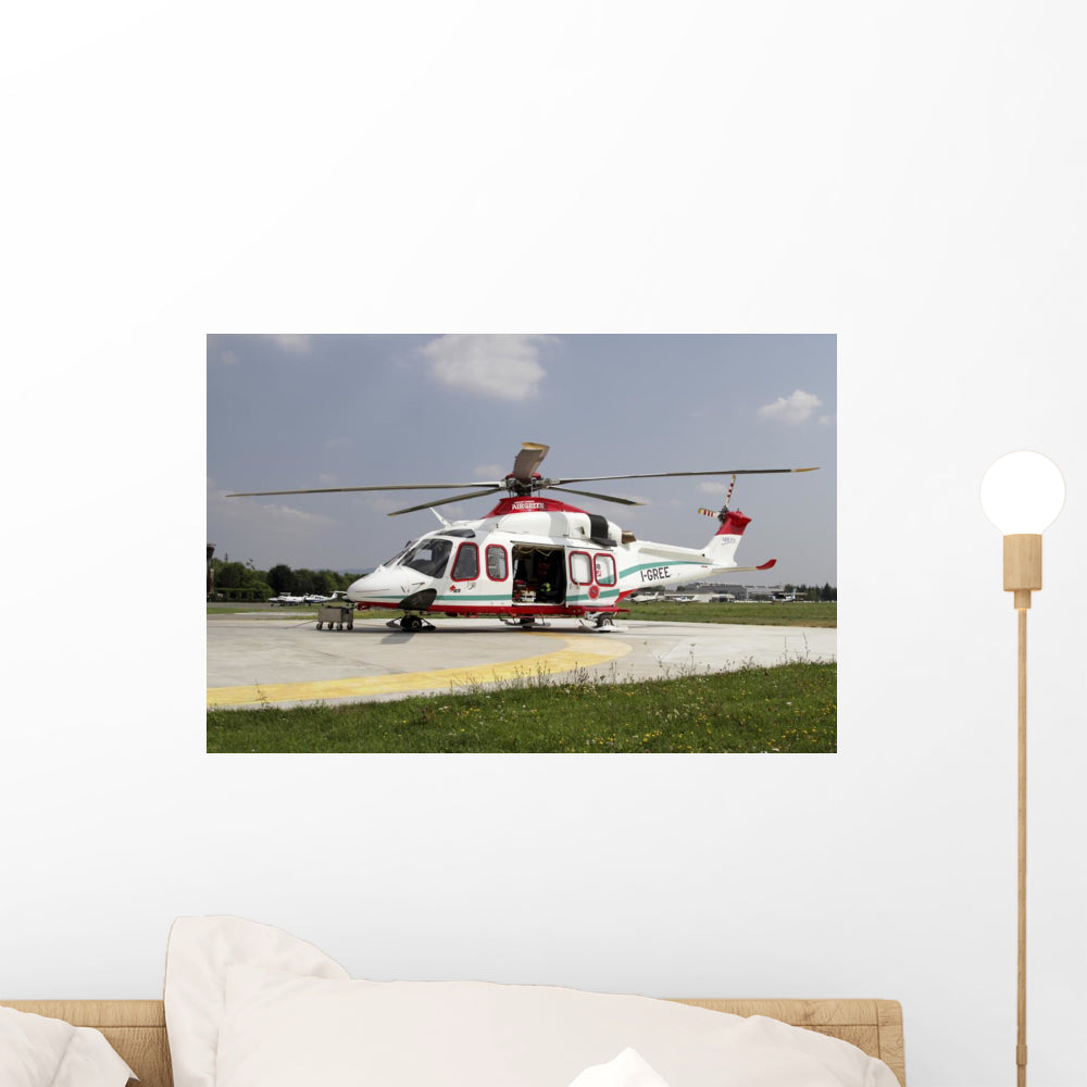 Augustwestland AW139 Air Ambulance Wall Decal - Vibrant Decor for Any Space