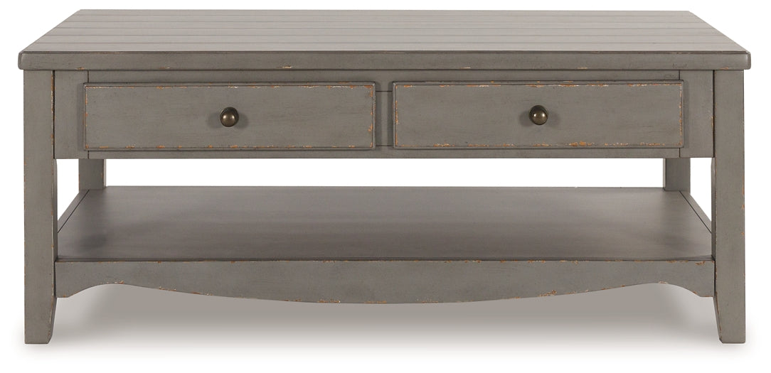 Vintage European Farmhouse Style Coffee Table
