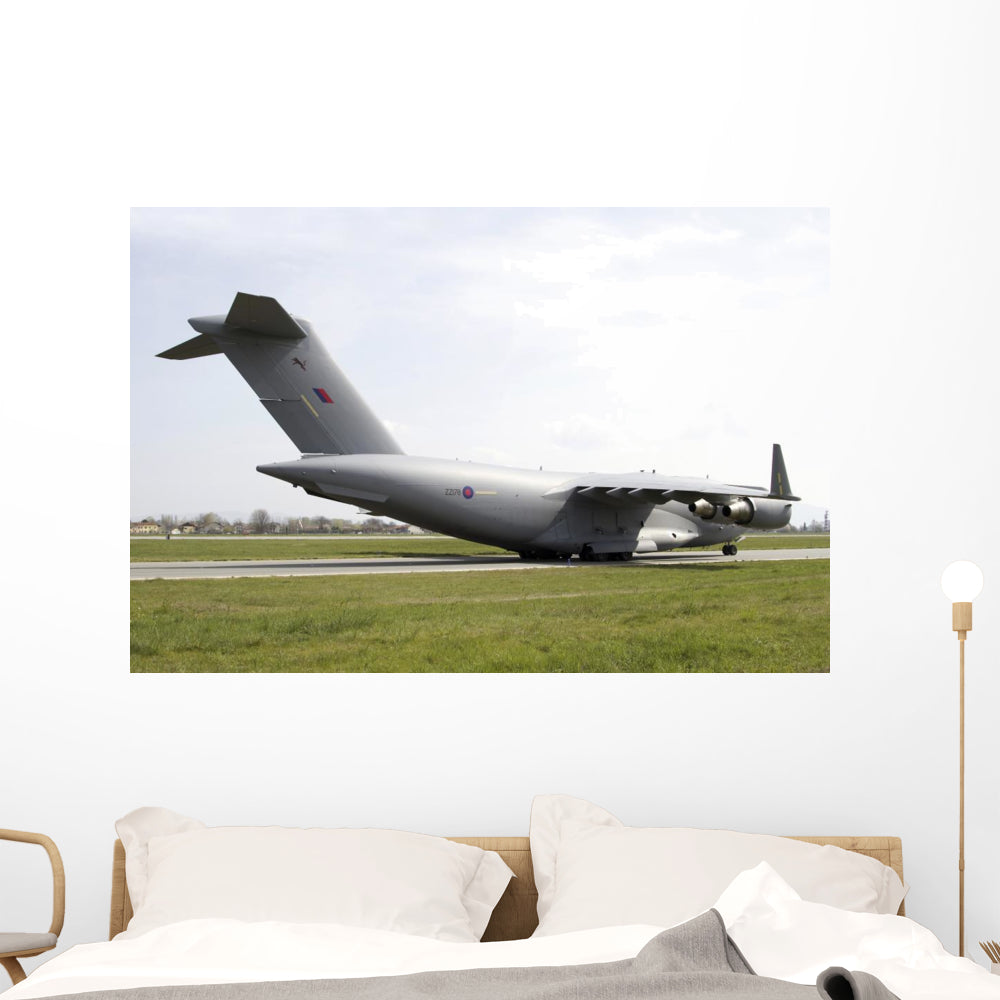 C-17 Globemaster III Royal Wall Decal - Large Aircraft Art for Home and Office