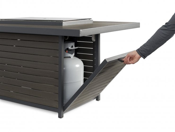 Luxury Outdoor Gas Fire Pit Table with Crystal Fire® Burner