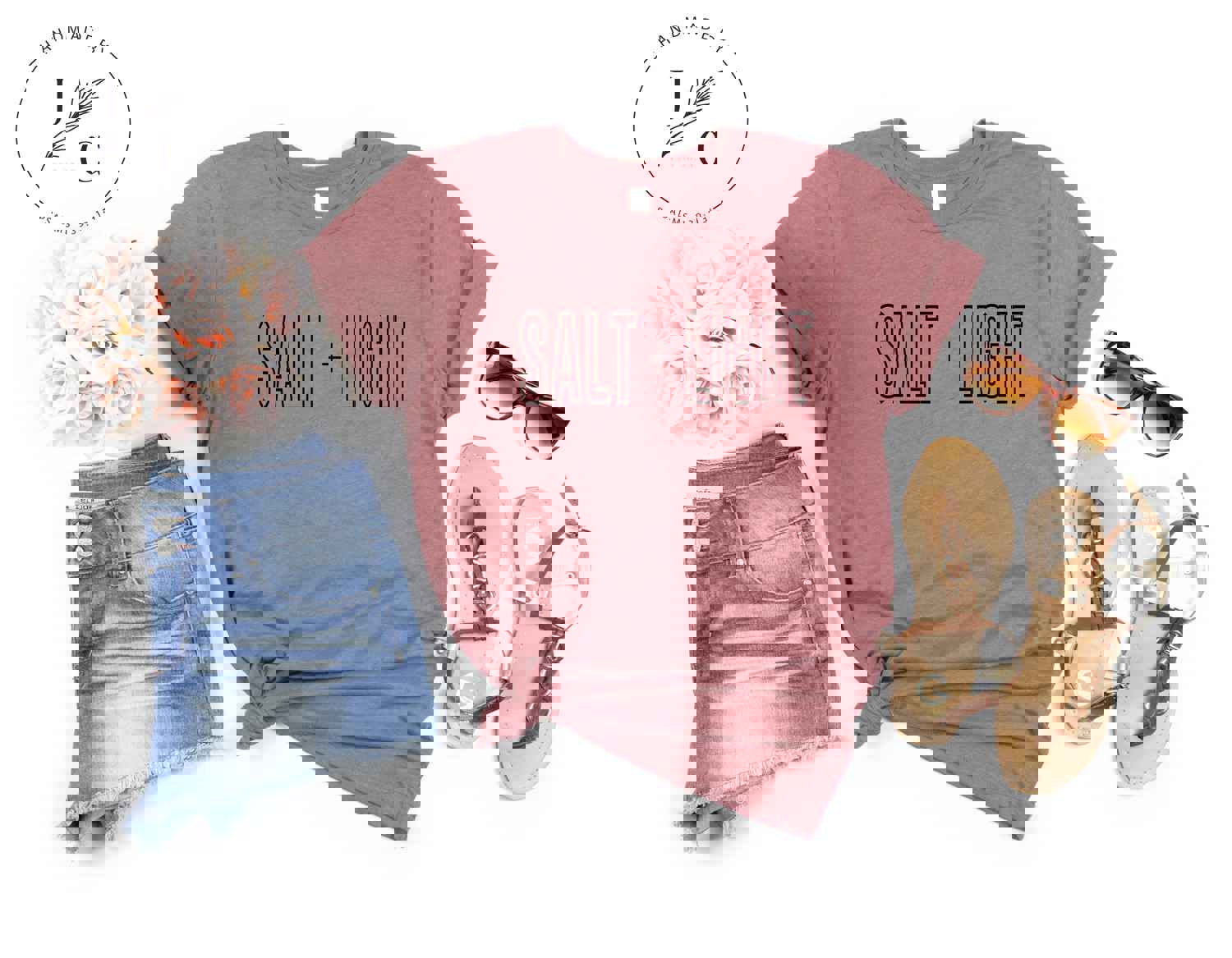 Salt Light T-shirt - Christian Clothing for Faithful Style