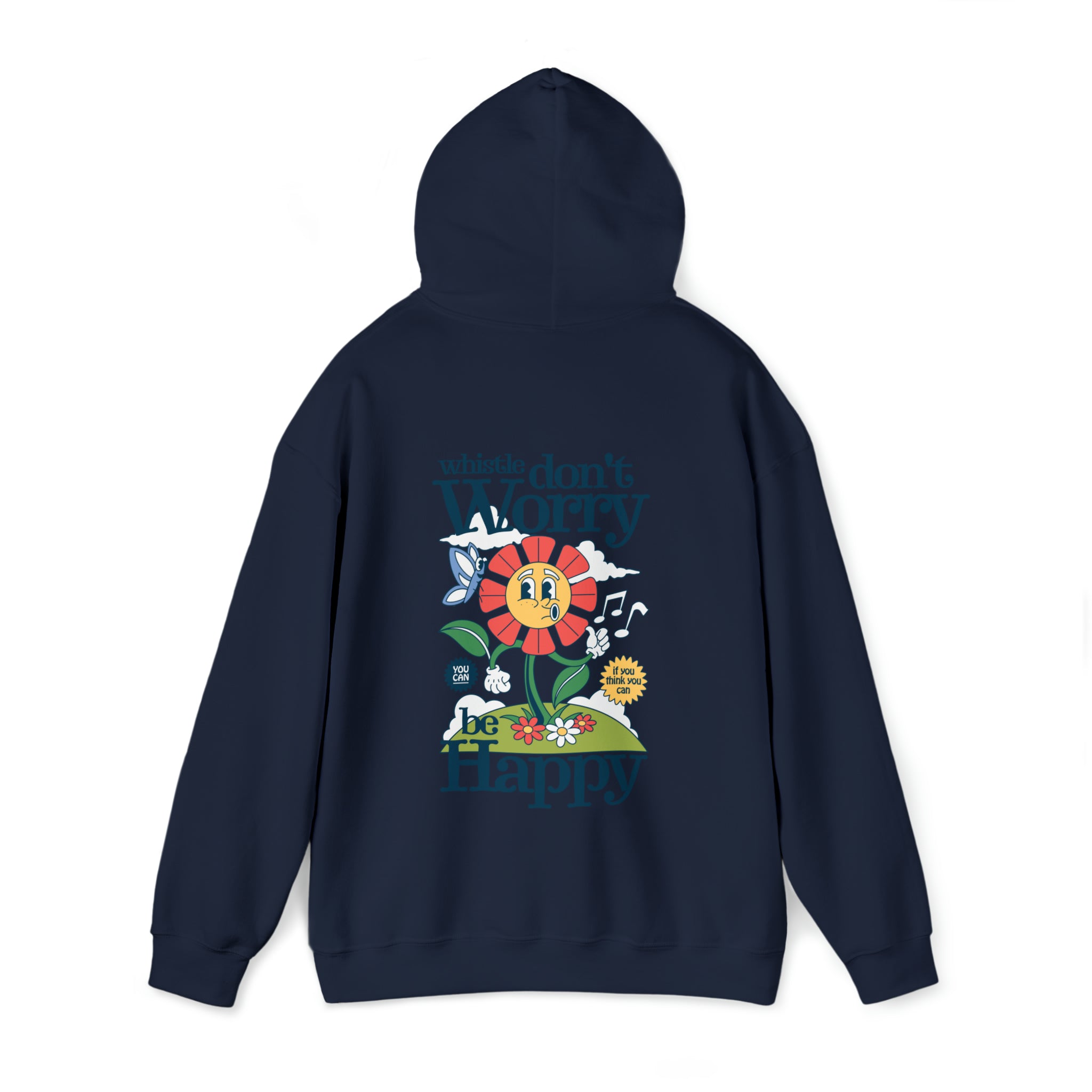 Cozy & Stylish 'Don't Worry Be Happy' Hoodie