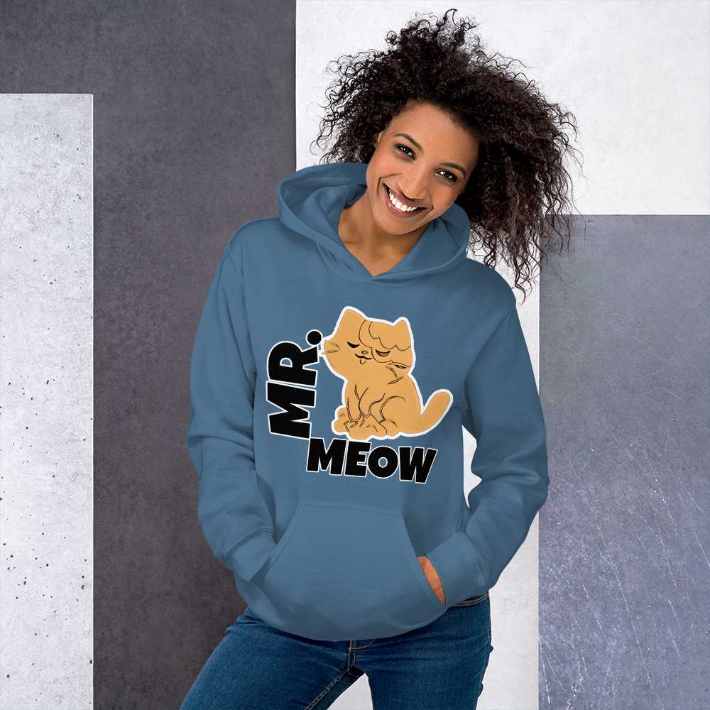 Cozy Mr. Meow Unisex Hoodie