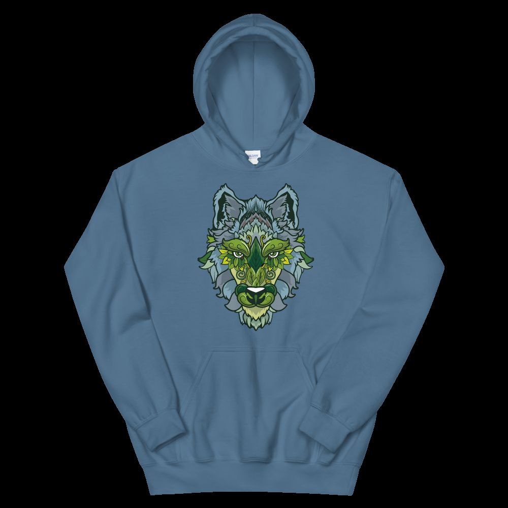 Cozy Wolf-Themed Hoodie for Comfort and Style