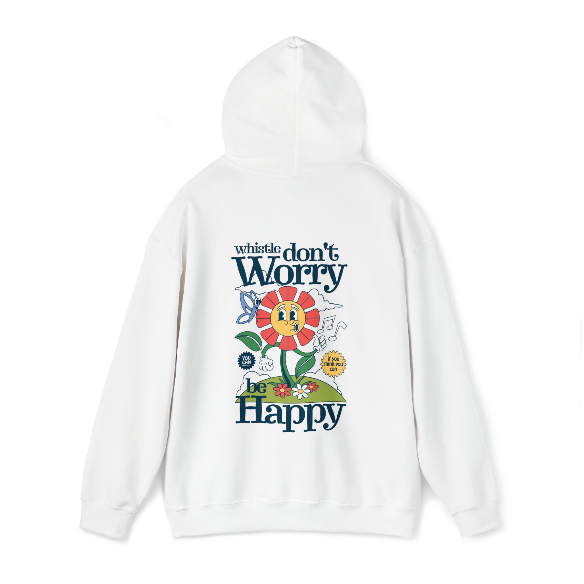 Cozy & Stylish 'Don't Worry Be Happy' Hoodie