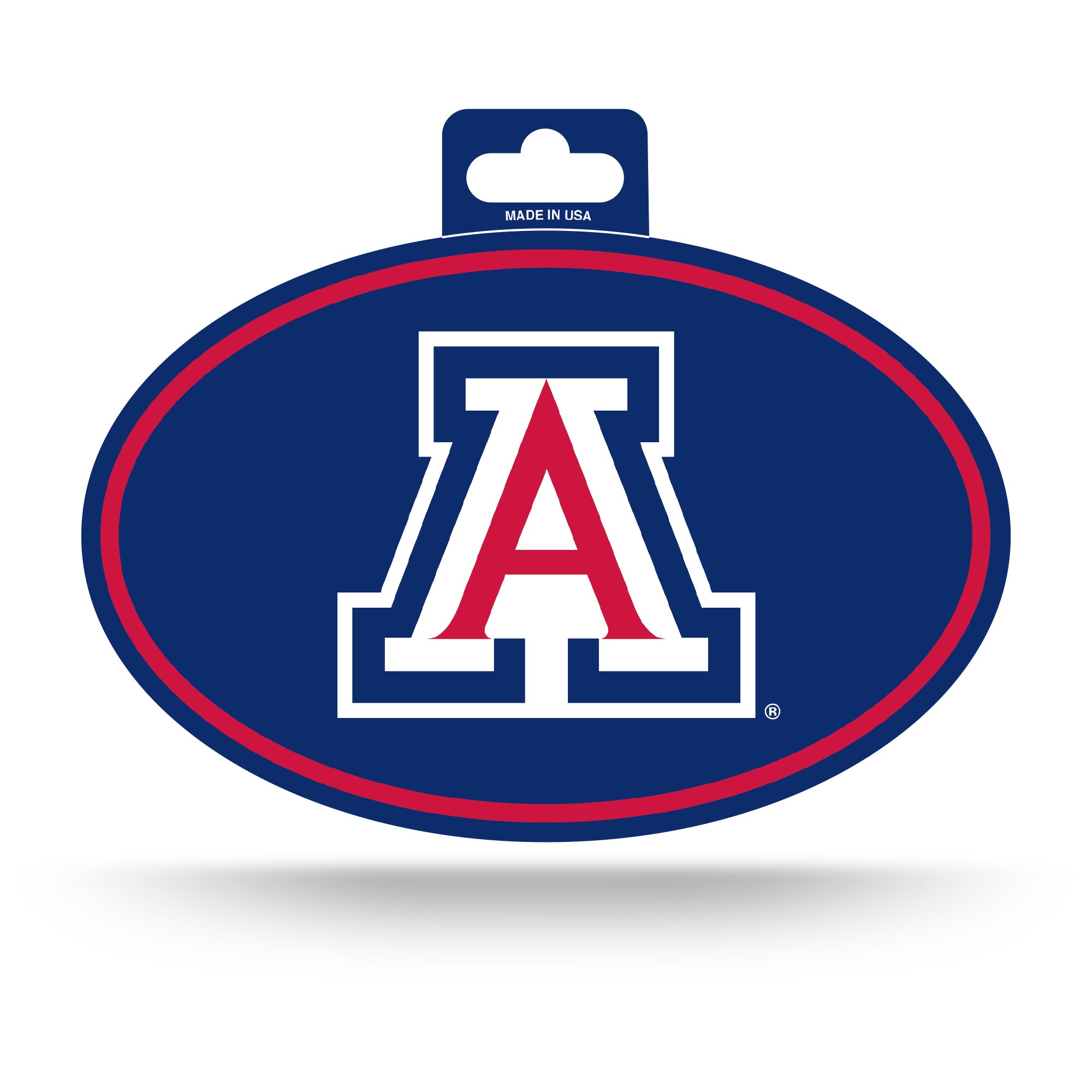 Arizona Wildcats Full Color Oval Sticker - 3.75" x 5.75"