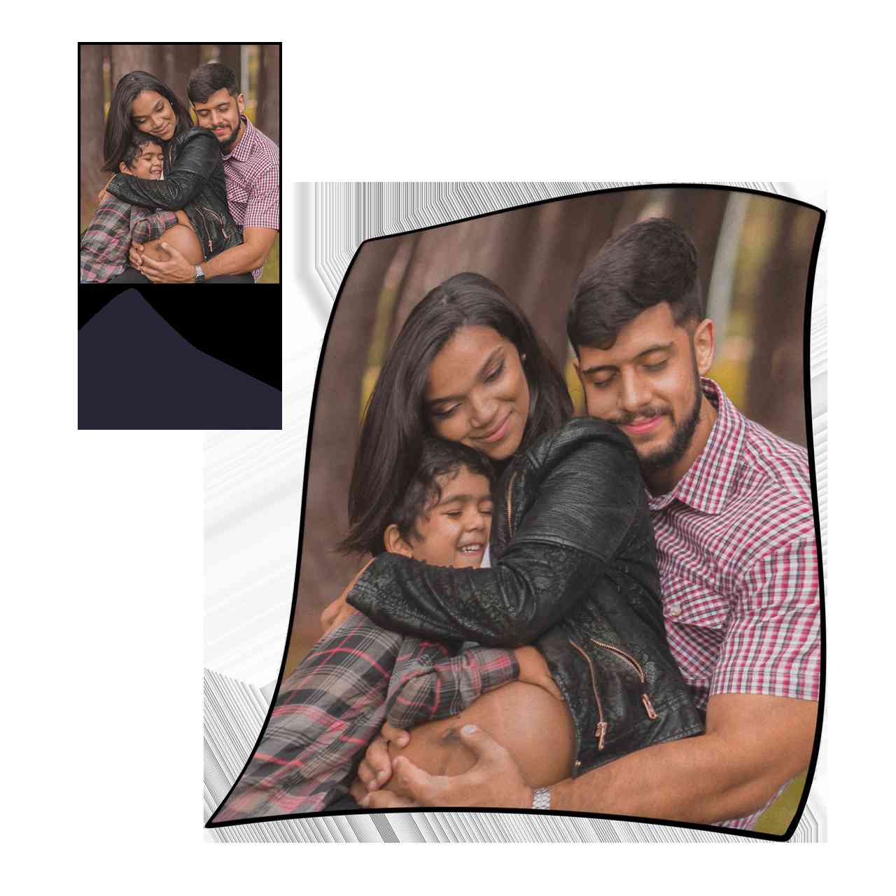 Customizable Photo Fleece Blanket - Perfect for Special Occasions