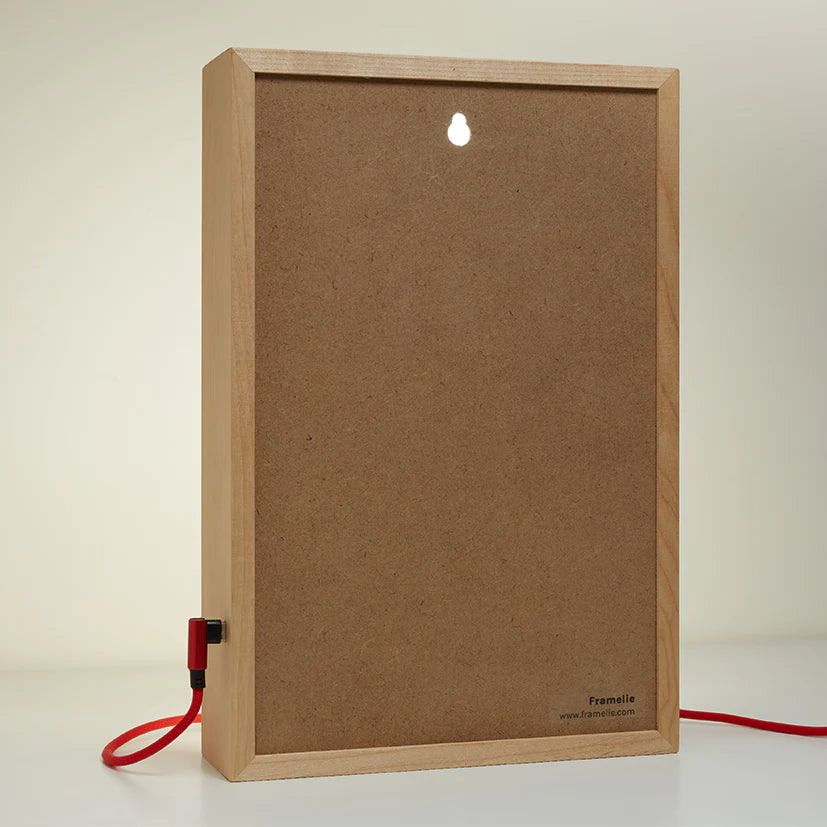 Elegant LED Illuminated Picture Frame, 20x30 cm