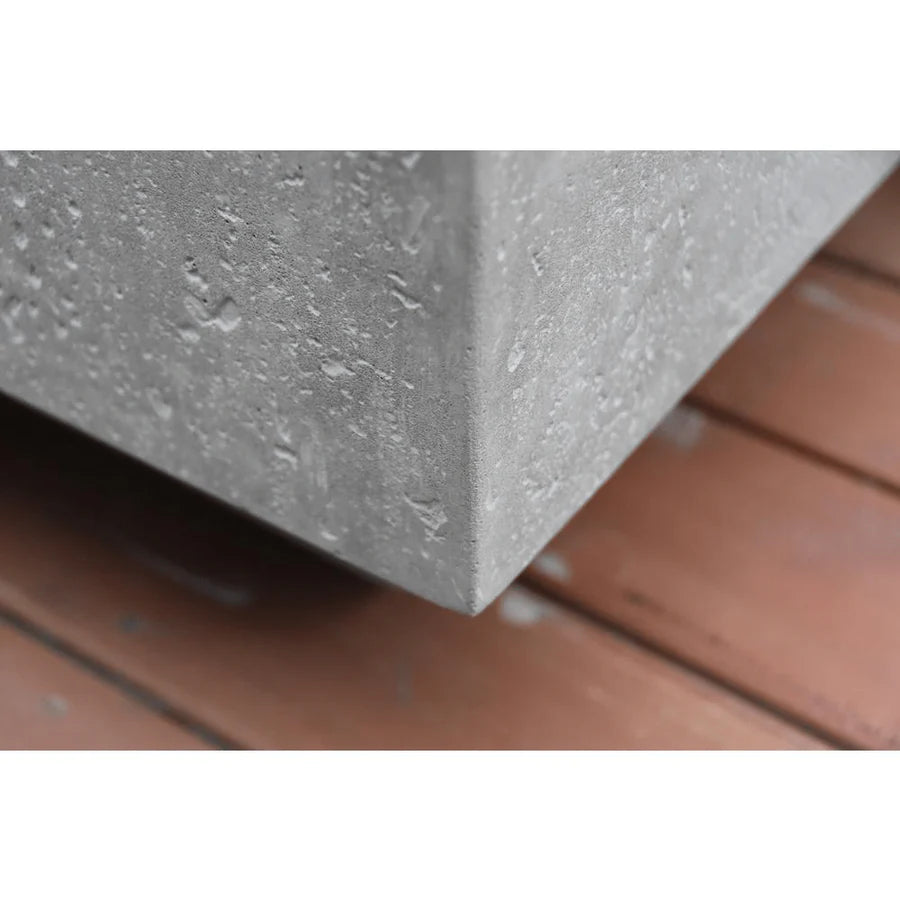 Elementi Metropolis Modern Concrete Fire Pit Table