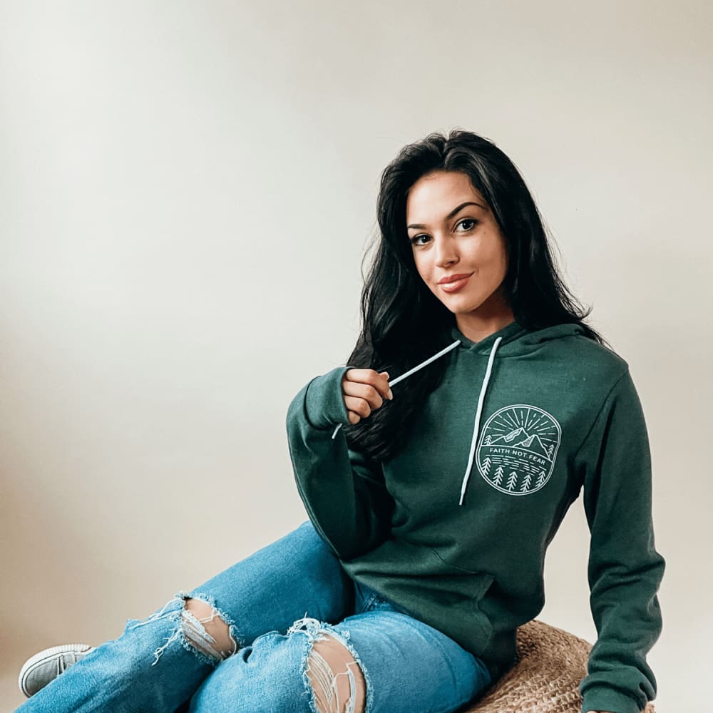 Faith Not Fear Hoodie - Comfortable and Stylish Sweatshirt