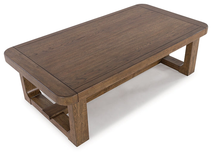 Cabalynn Modern Lodge Farmhouse Coffee Table