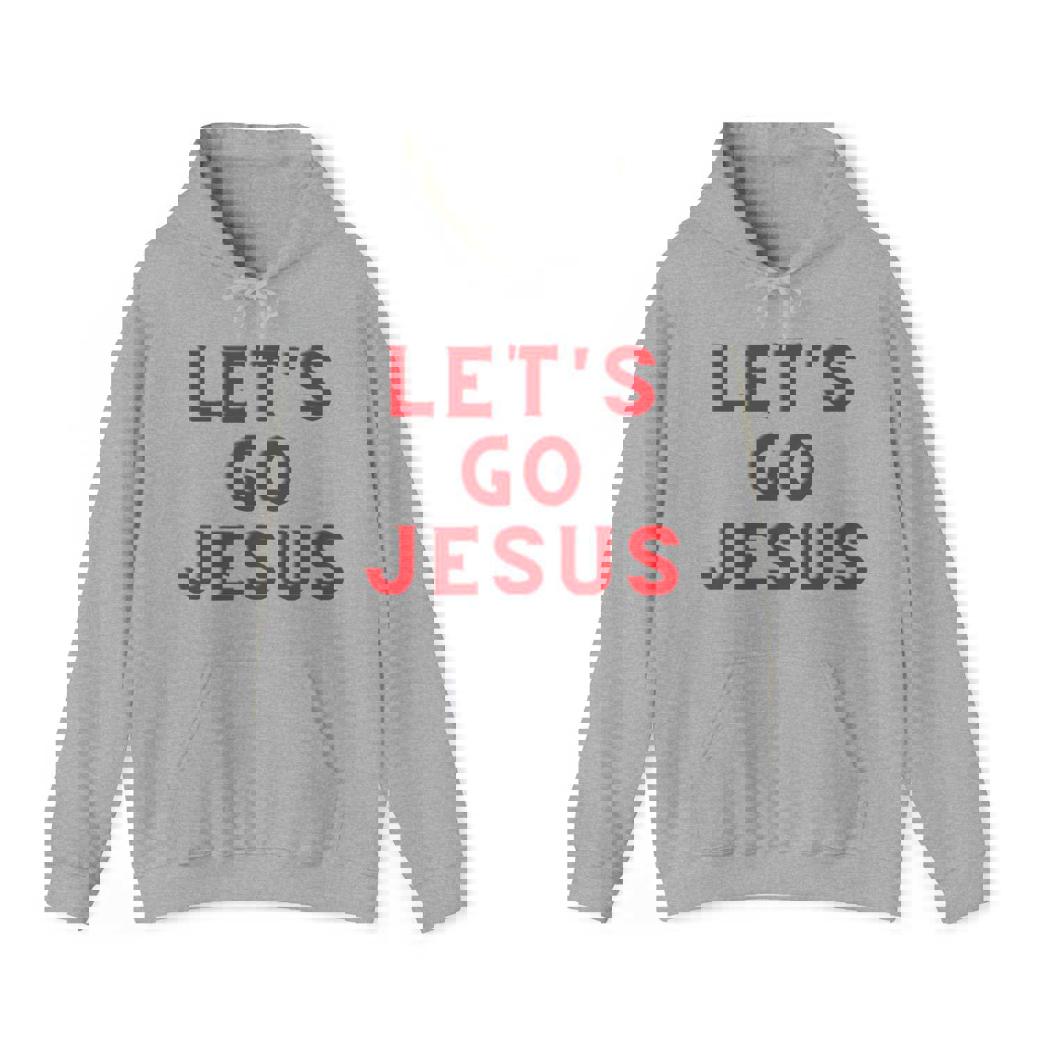 Faith-Inspired Hooded Sweatshirt - Embrace Your Beliefs in Style