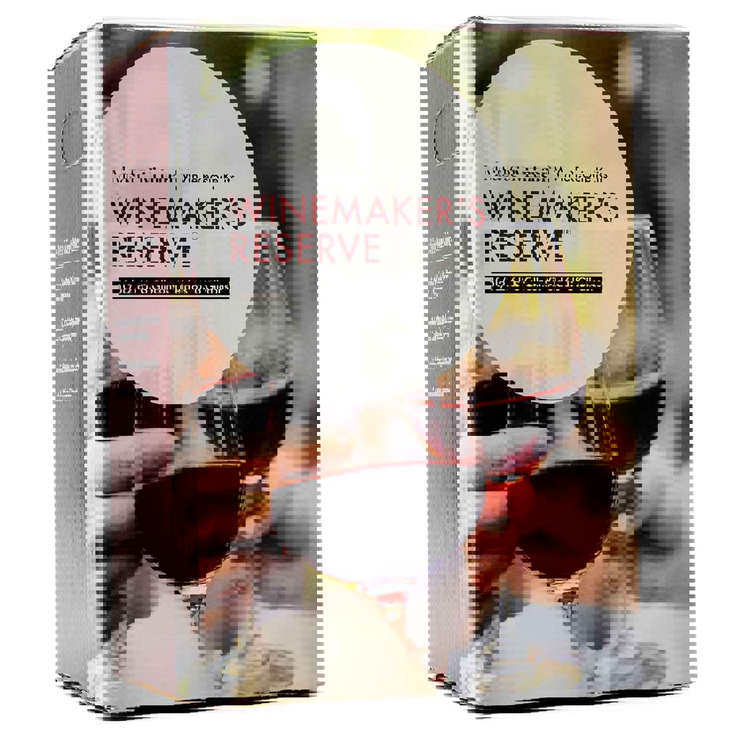Premium Italian Sangiovese Wine Kit - Authentic Cherry & Oak Flavors