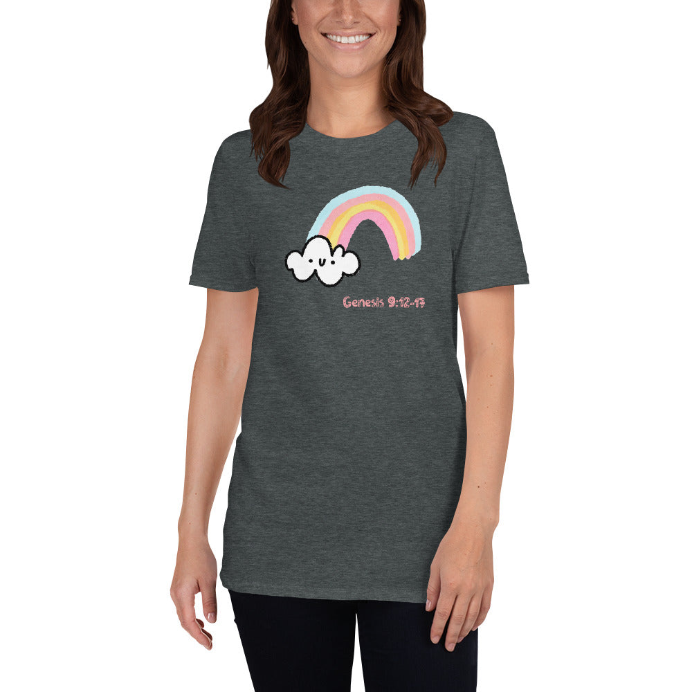 Faithful Rainbow Covenant T-Shirt - Genesis 9:12-17 Inspired