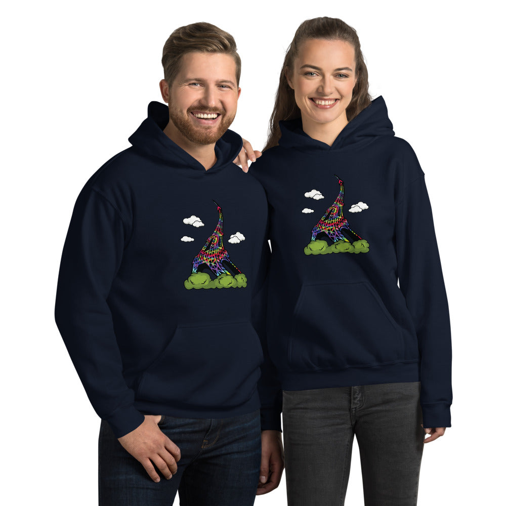 Eiffel Tower Cozy Hoodie