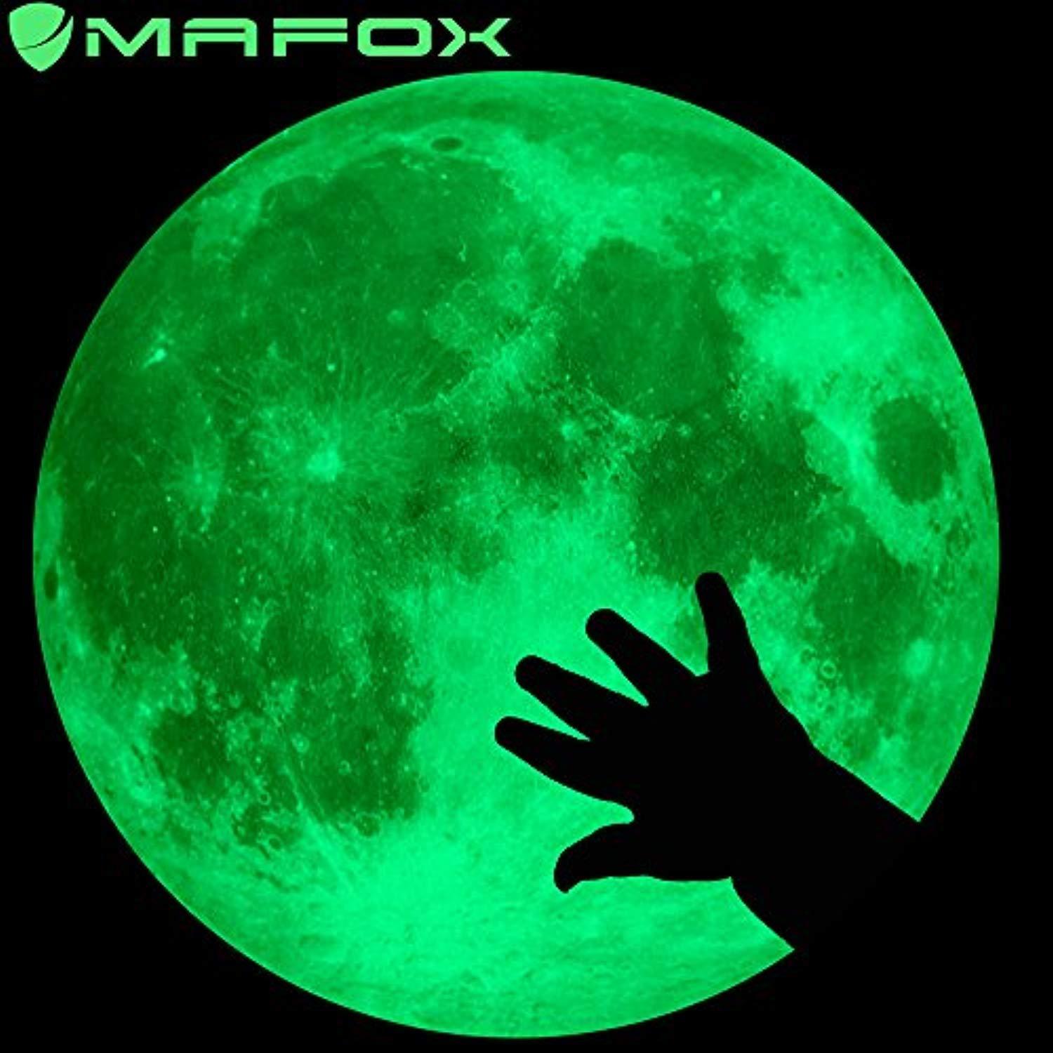 Glow-in-the-Dark Solar System Wall Stickers for Kids' Rooms
