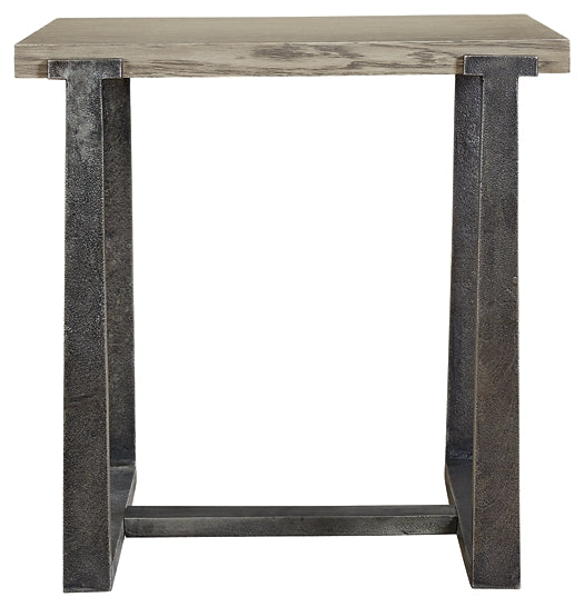 Dalenville Industrial Style Rectangular End Table