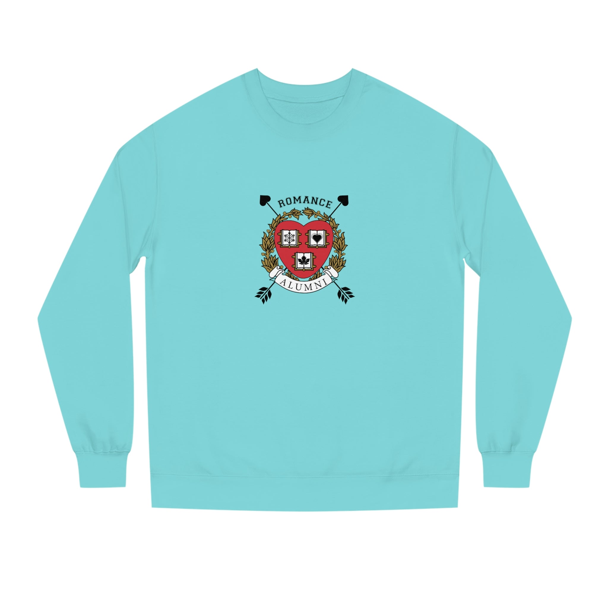 Arrow Crest Alumni Sweatshirt - Comfortable Crew Neck