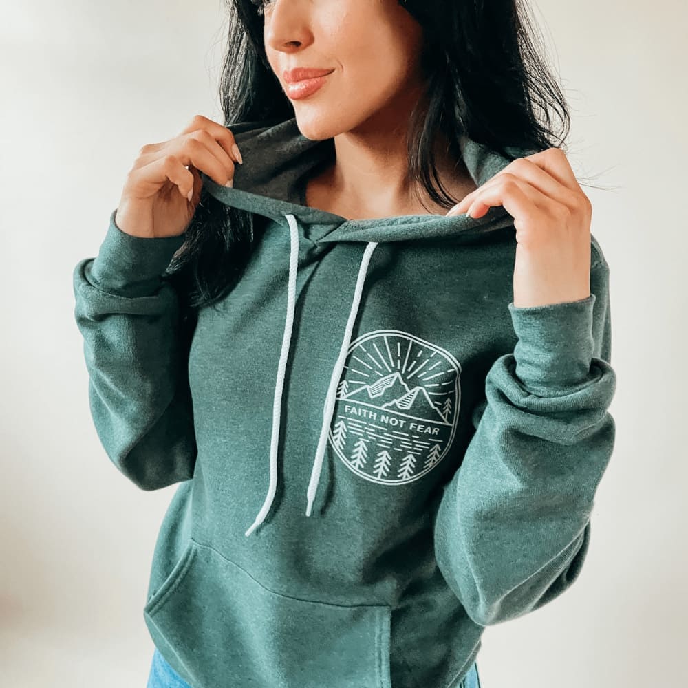 Faith Not Fear Hoodie - Comfortable and Stylish Sweatshirt