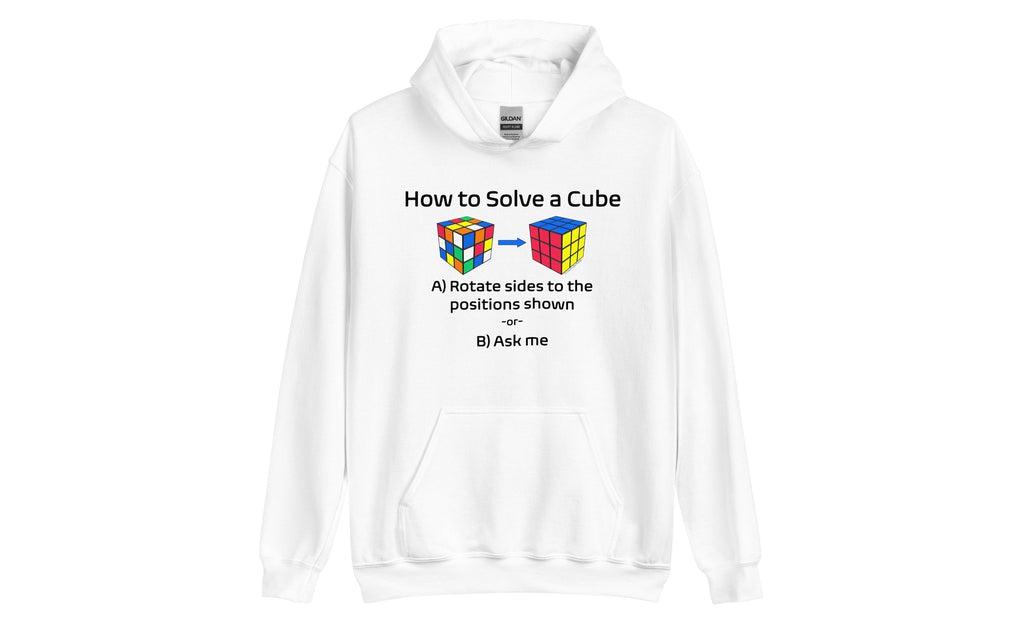 Cozy Rubik's Cube Themed Hoodie