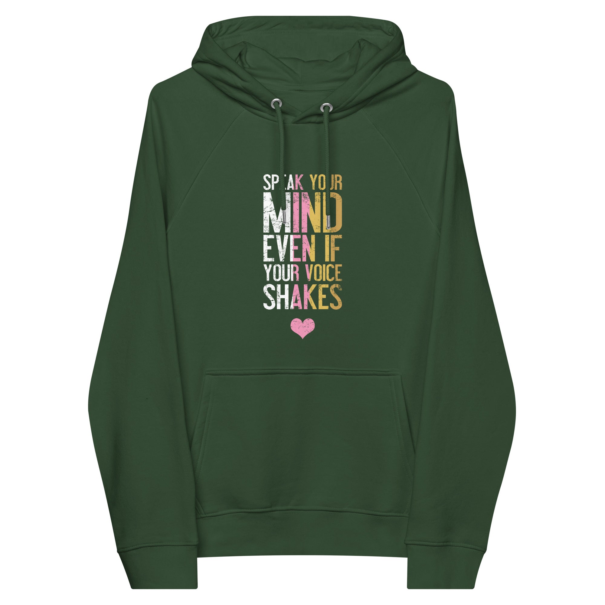 Ruth Bader Ginsburg Eco-Friendly Raglan Hoodie - Empowerment in Style