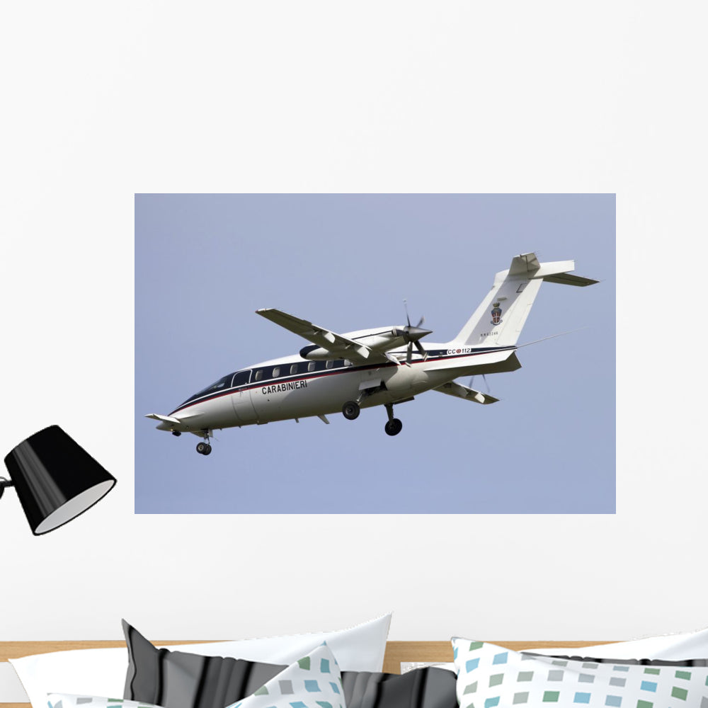 Italian Piaggio P180 Avanti Vinyl Wall Decal