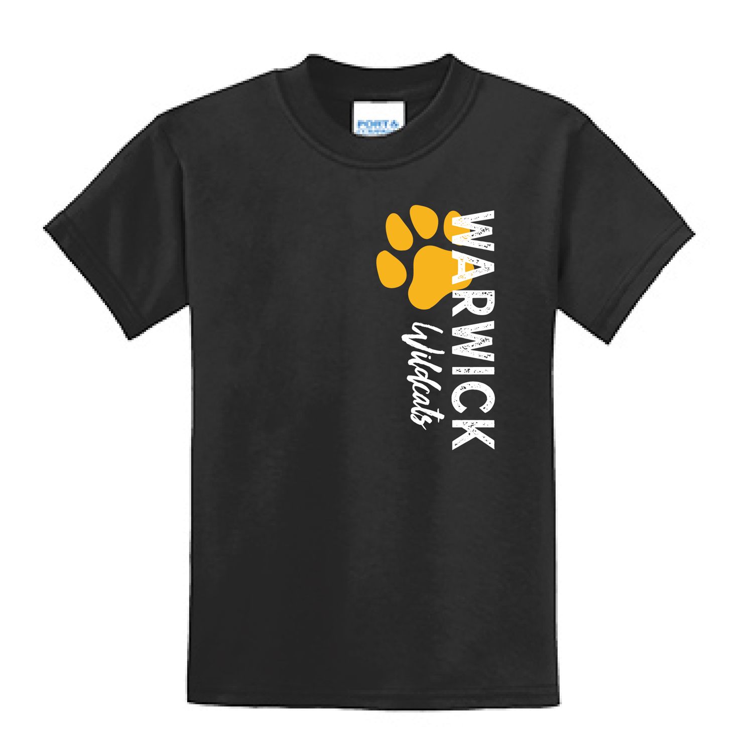 Sanfordville School - Warwick Wildcats Cotton/Poly Blended Tee
