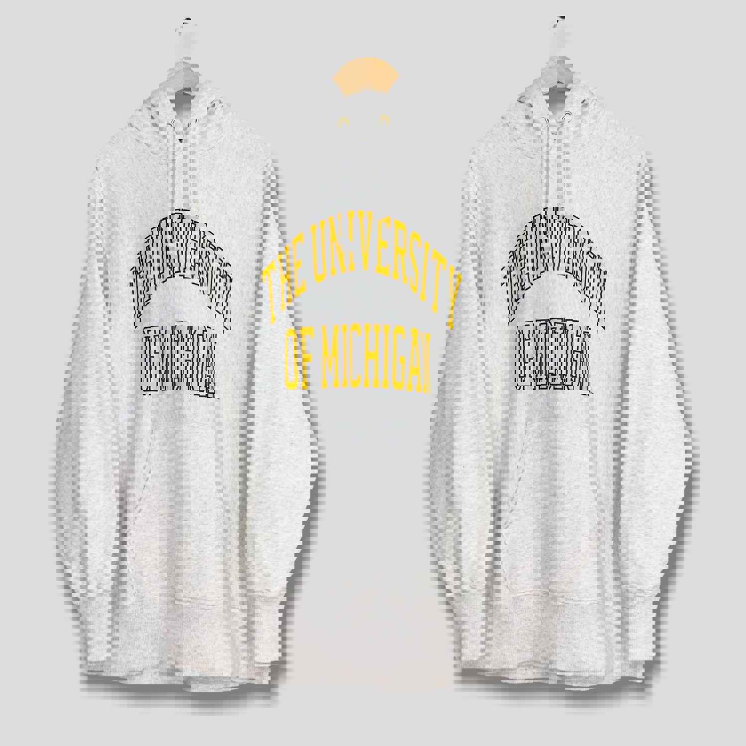 Vintage Michigan University Hoodie Sweater - Medium Size