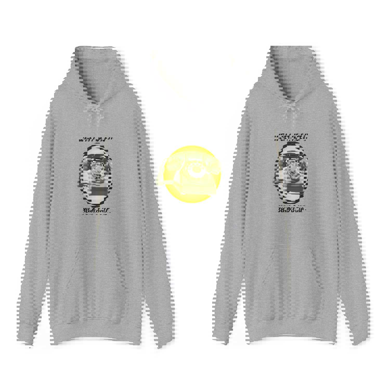 Nostalgic Rotary Dial Hoodie