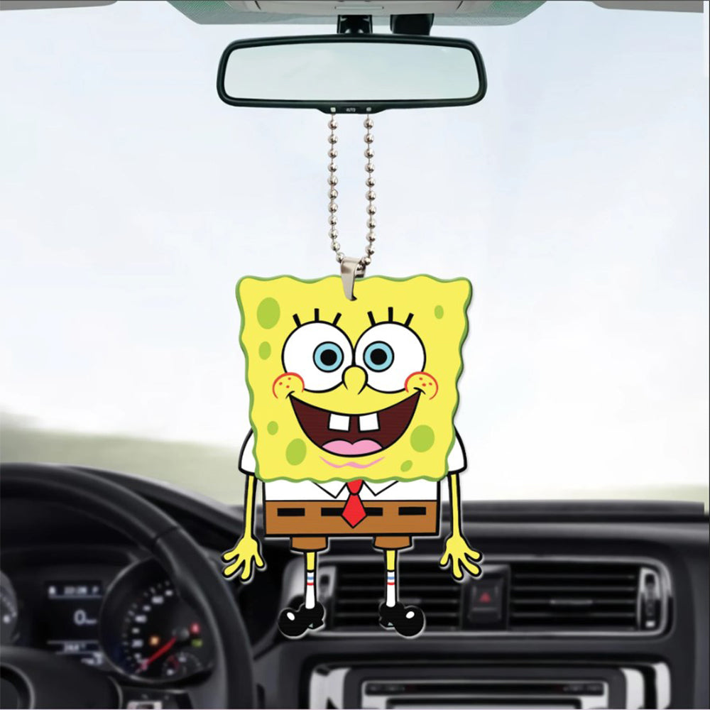 Spongebob Squarepants Acrylic Car Ornament - Unique Custom Decoration