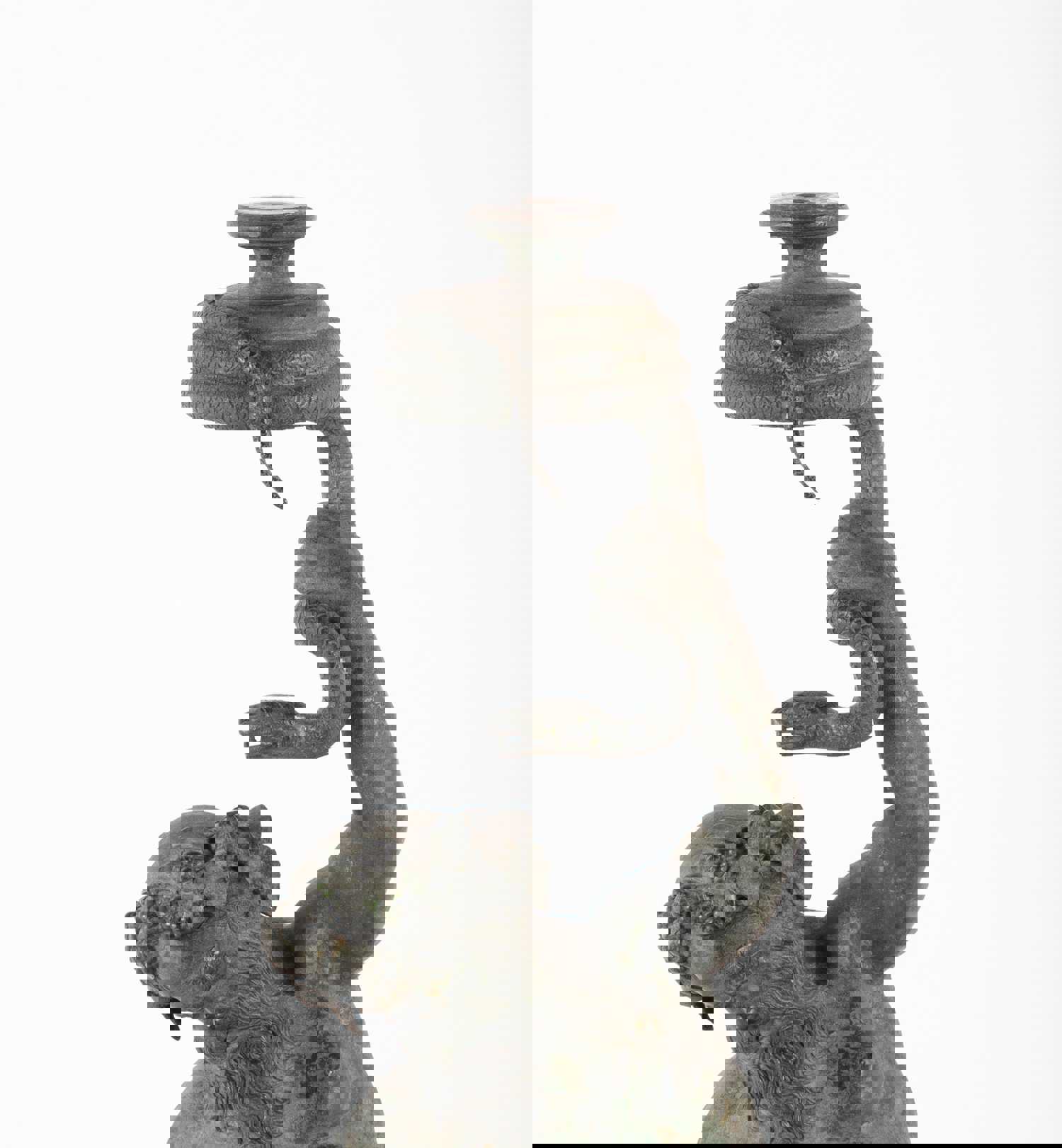Grand Tour Bronze Silenus Statue, Roman God of Wine