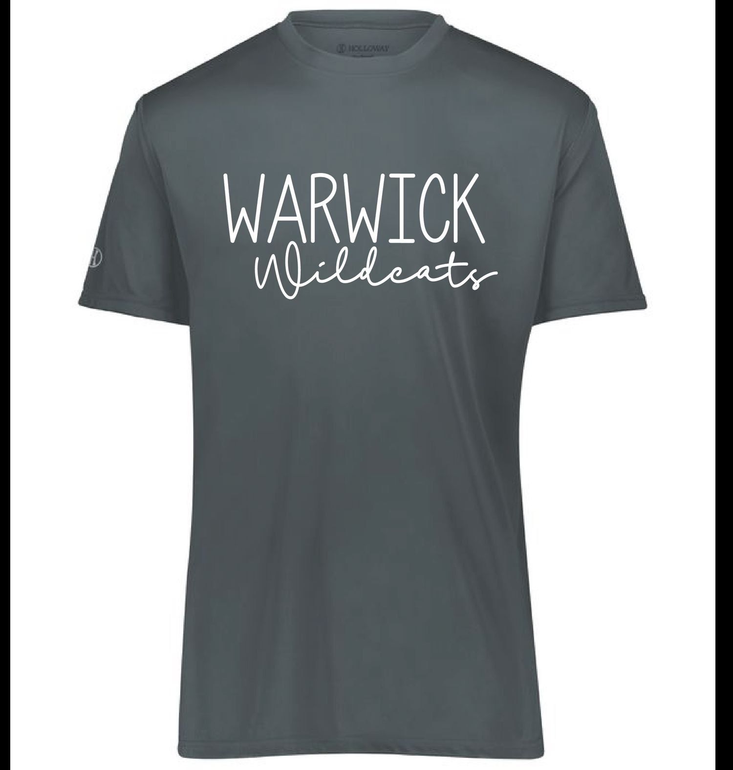 Holloway Momentum Athletic Tee with Warwick Wildcats Logo