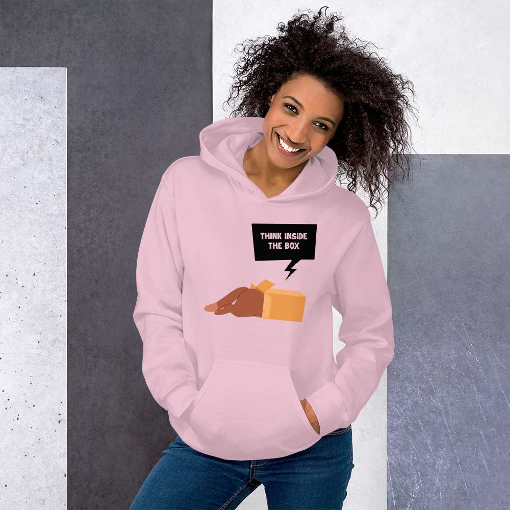 Cozy & Stylish Think Inside the Box Hoodie