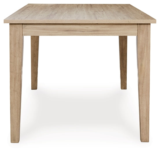 Gleanville Modern Rectangular Dining Table by Ashley Express