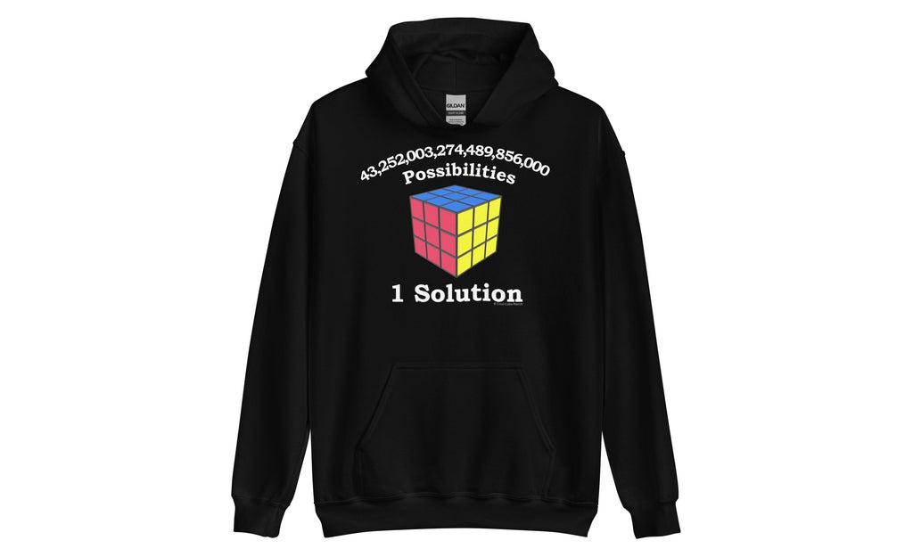 Cozy Rubik's Cube-Inspired Hoodie