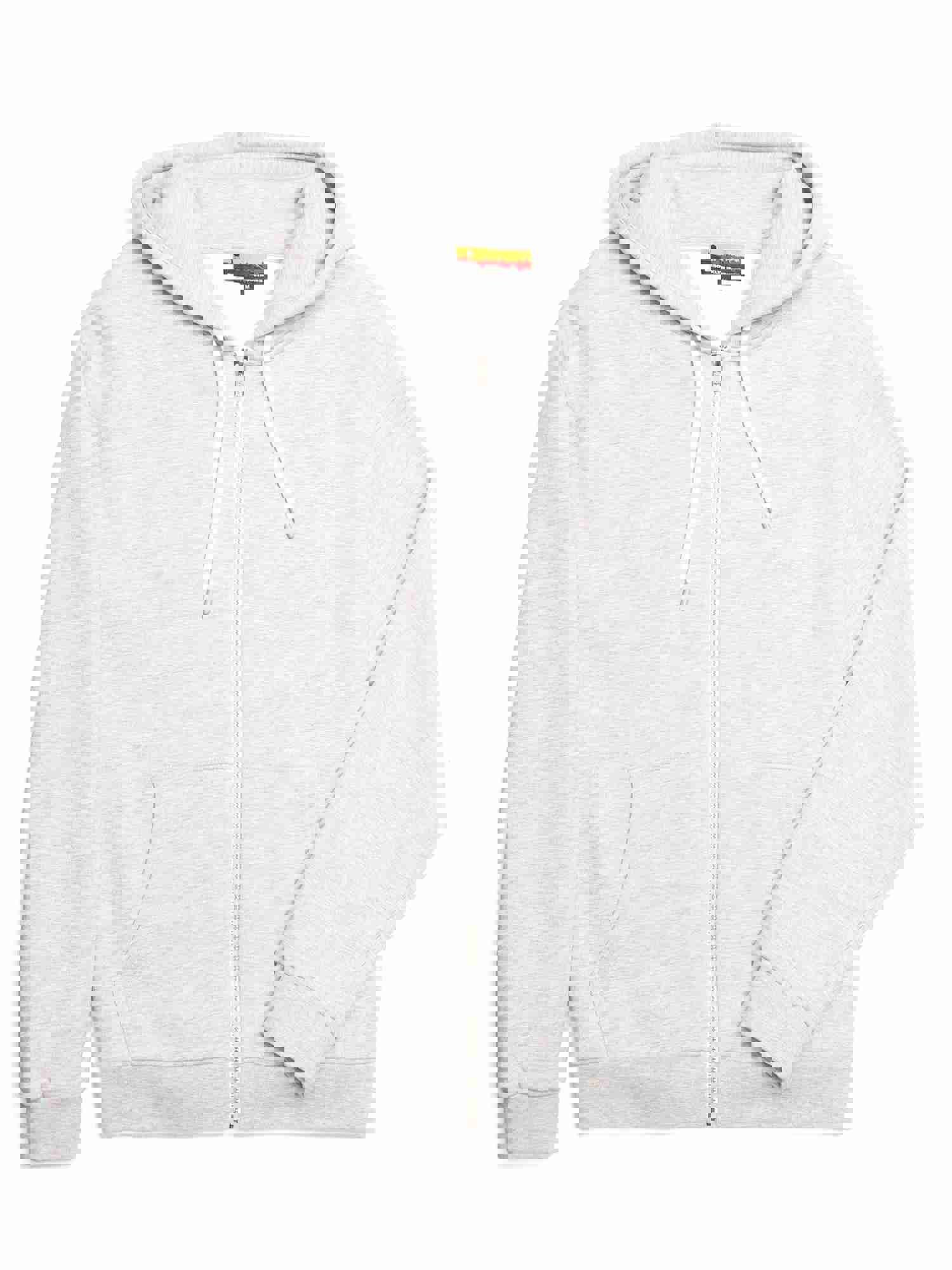 Men's Comfortable Water Tower Logo Zip-Up Hoodie