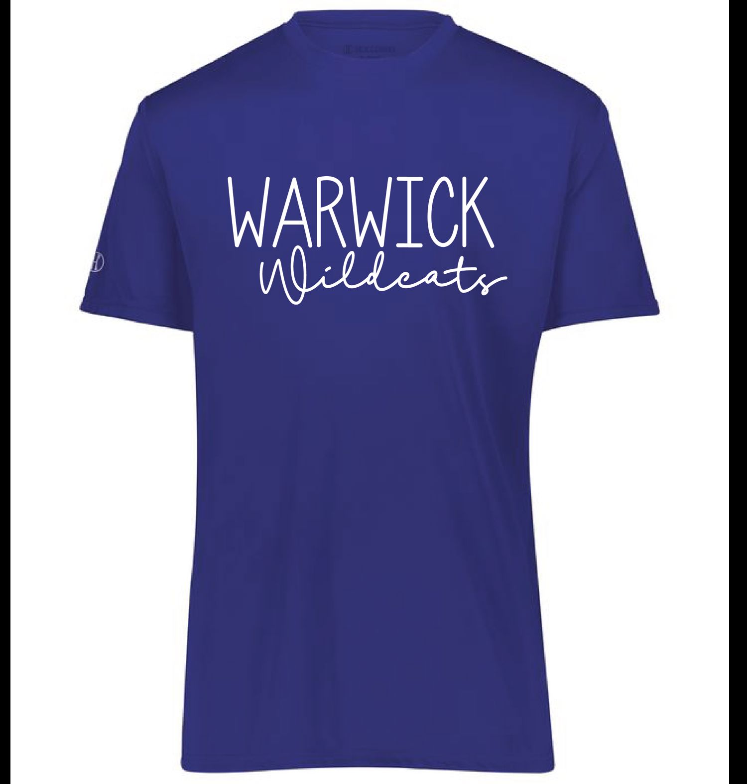 Holloway Momentum Athletic Tee with Warwick Wildcats Logo