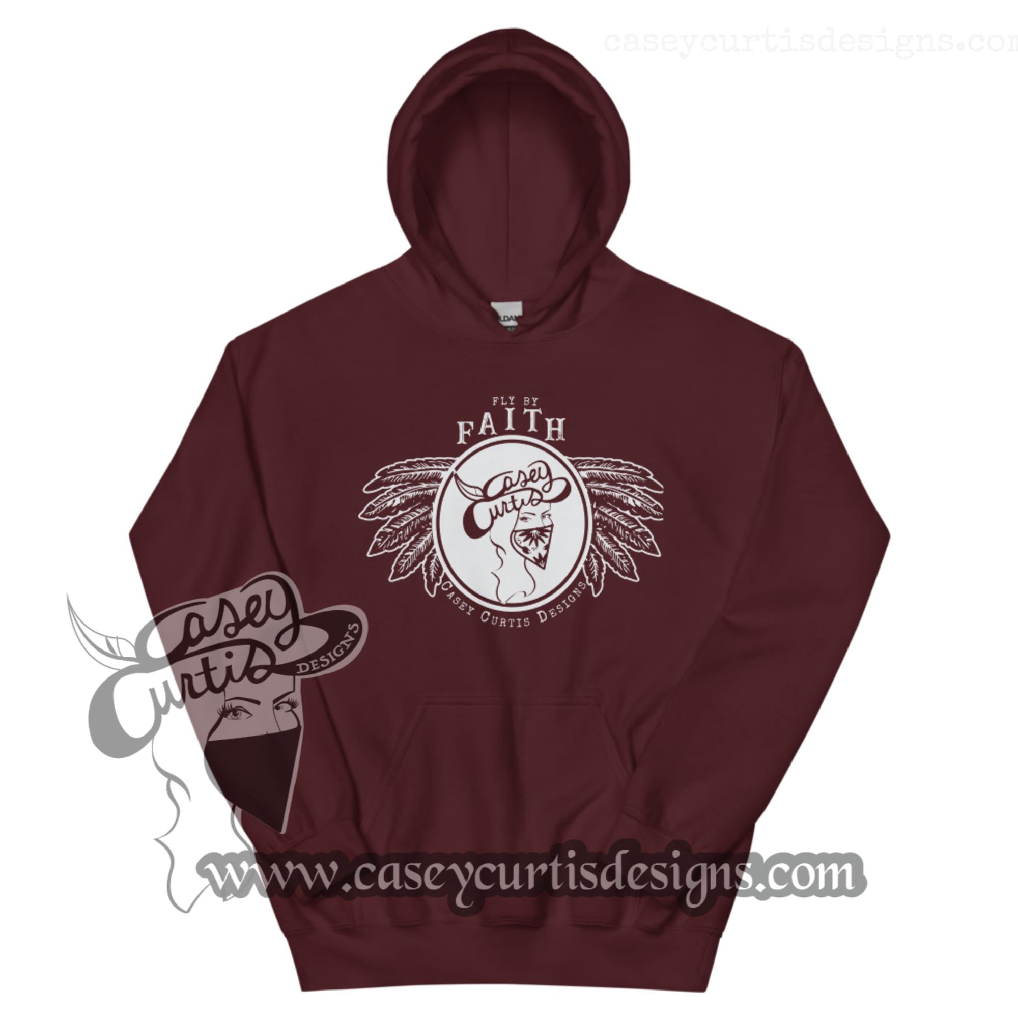 Fly by Faith Unisex Hoodie - Embrace Your Spiritual Journey