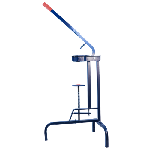 Upgraded Italian Floor Corker for Efficient Wine Bottling